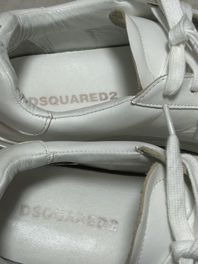 美品DSQUARED2 ディースクエアード レザースニーカー icon 41