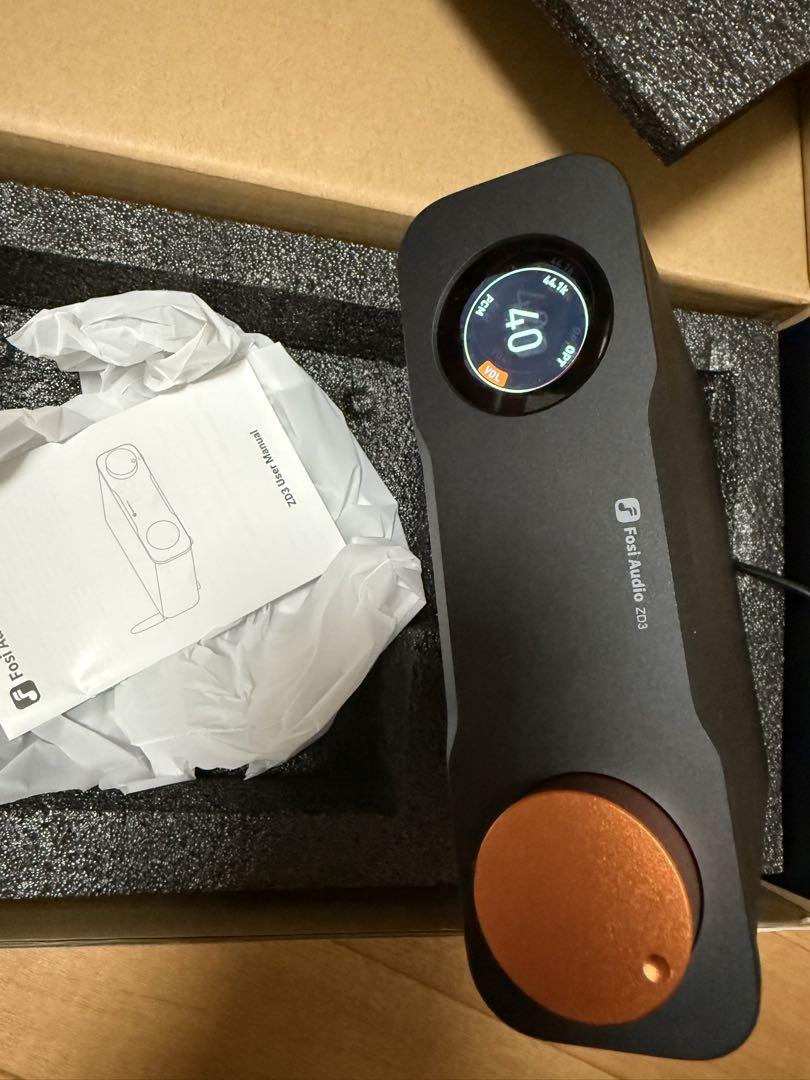 Fosi Audio ZD3 デスクトップ DAC プリアンプ 完全バランス型