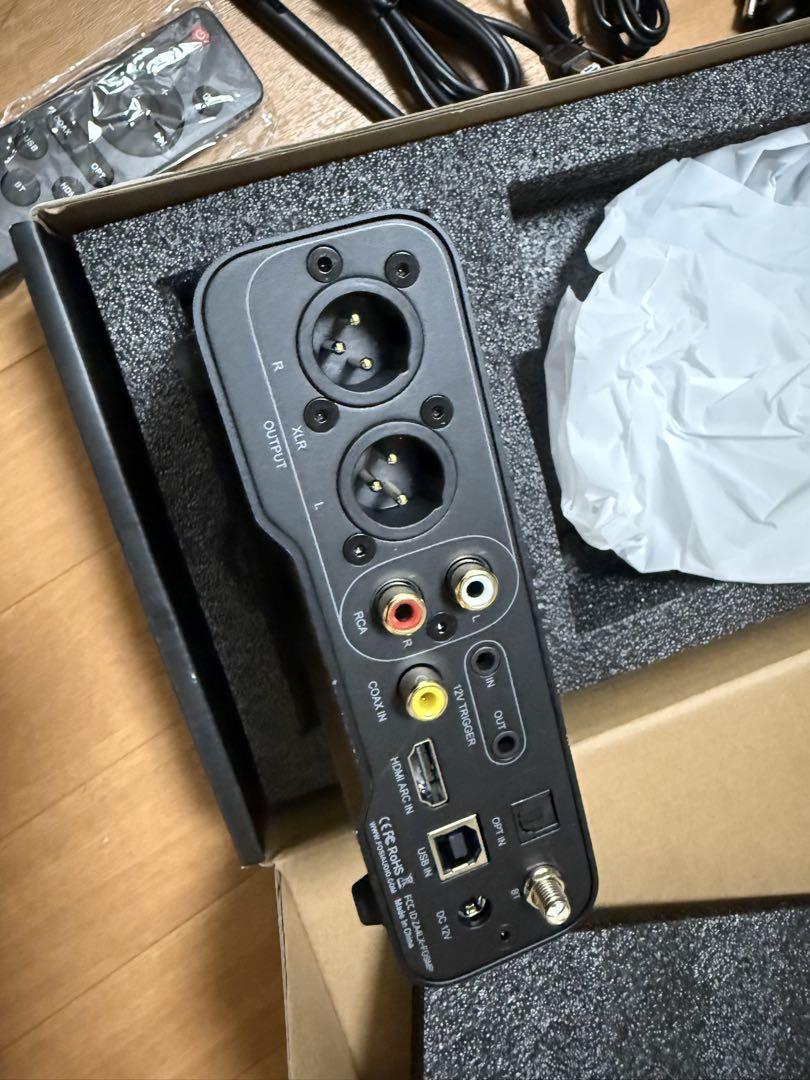 Fosi Audio ZD3 デスクトップ DAC プリアンプ 完全バランス型