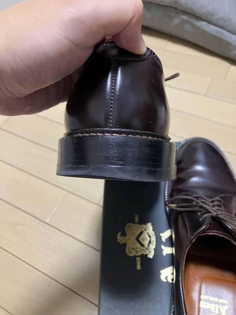 【美品】Alden 990 コードバン バーガンディ US7ハーフ
