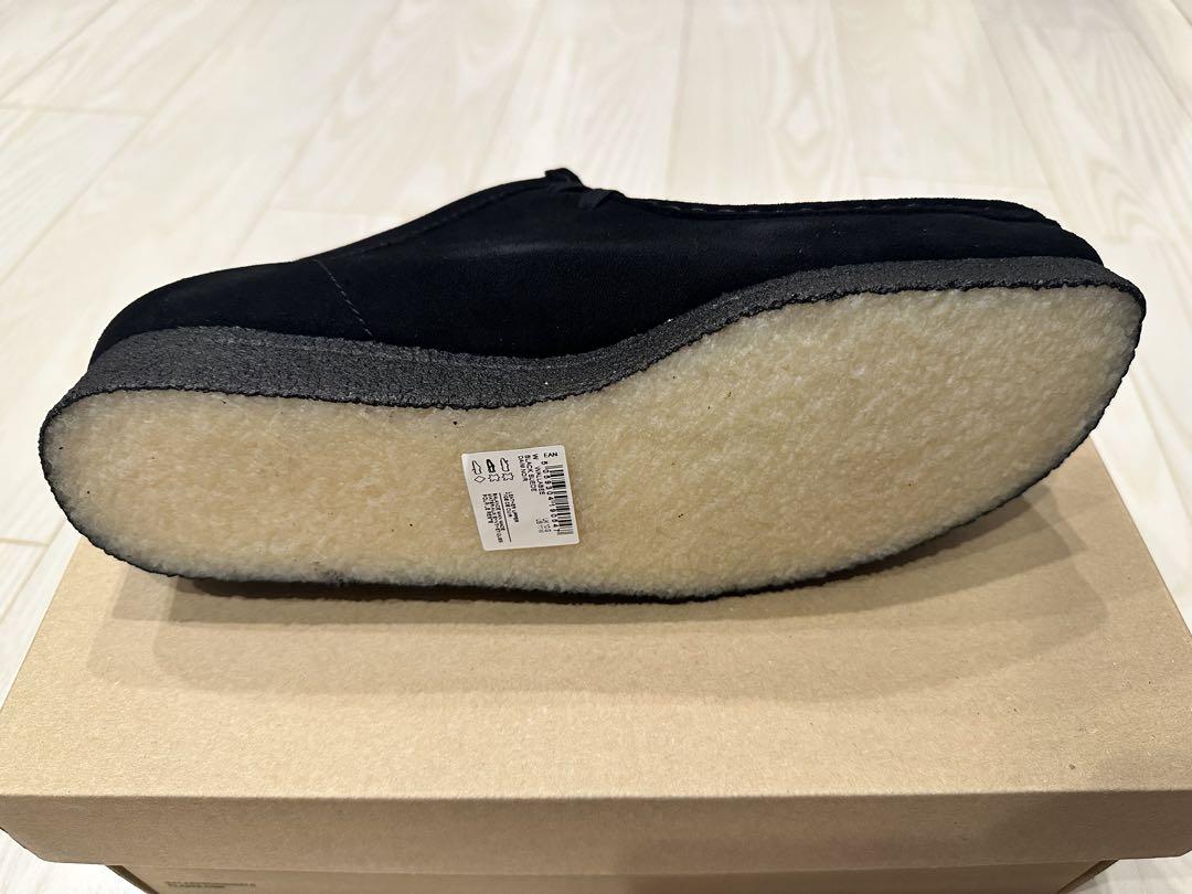 クラークス　ワラビー　ブラックスエード　UK10/JP28cm