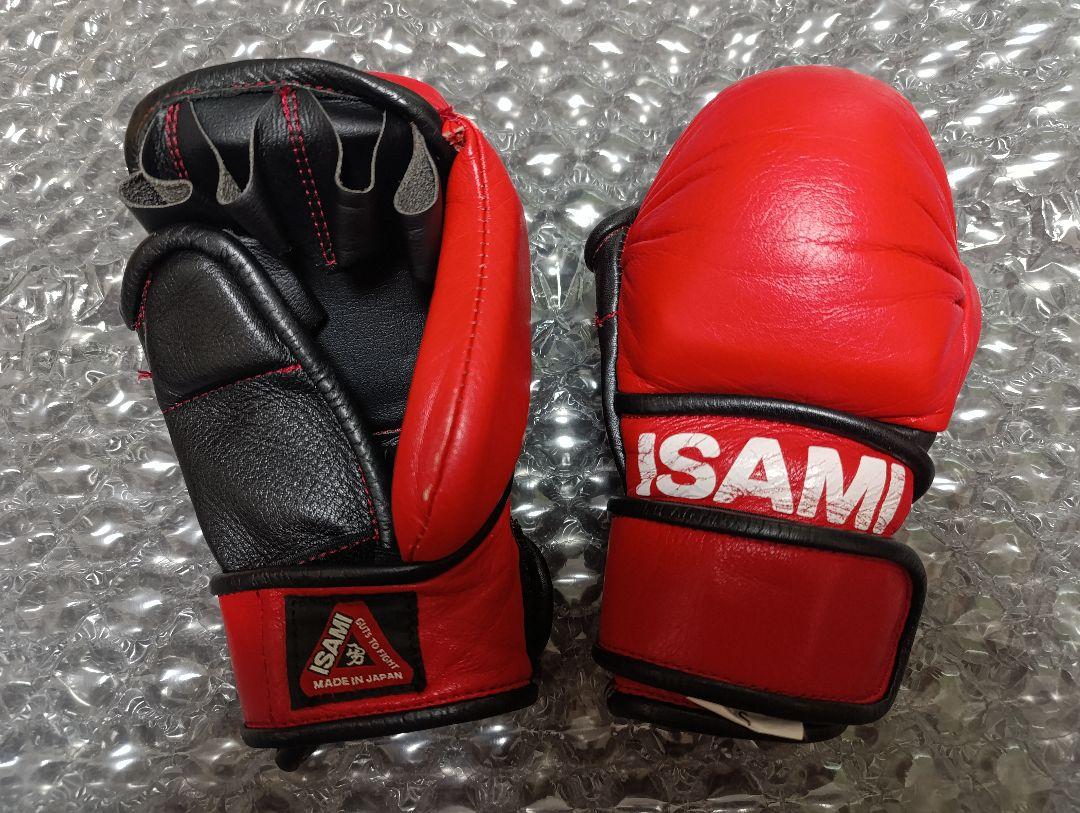 イサミ パウンドグローブ ISAMI オープンフィンガーグローブ