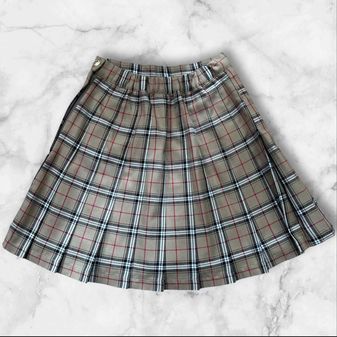 ピンクラテ　入学　卒業　フォーマル　6点セット　グレー　チェック柄　卒服