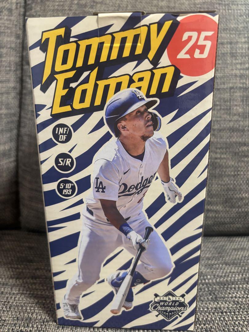 ドジャーススタジアム限定配布 エドマン 記念グッズ