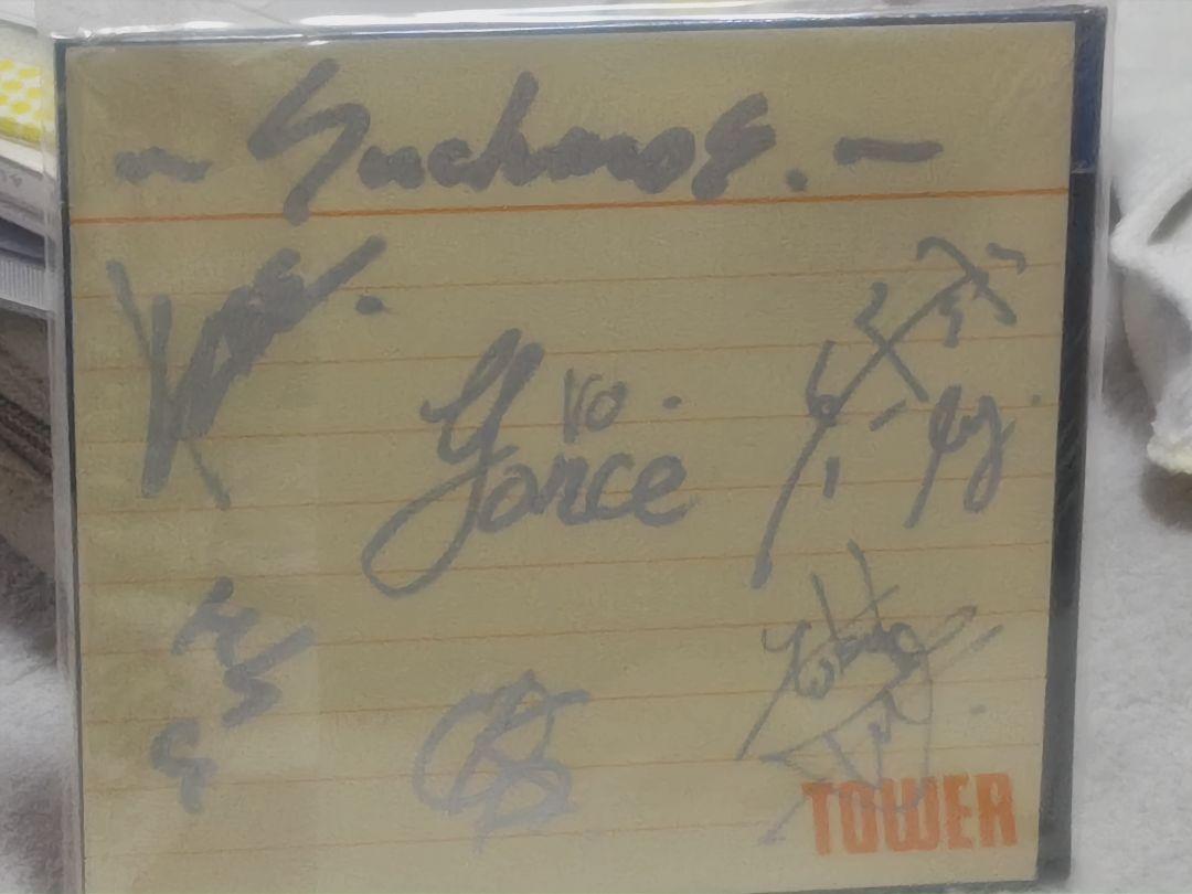 Suchmos LOVE & VICE　初回CD+DVD仕様　サインミニ色紙付