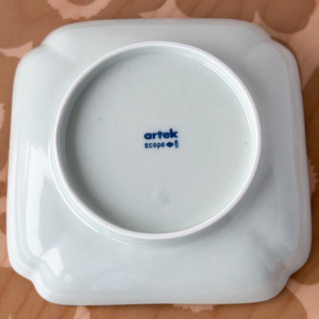 scope スコープ artek 木瓜角皿 Lehti レフティ 2枚セット