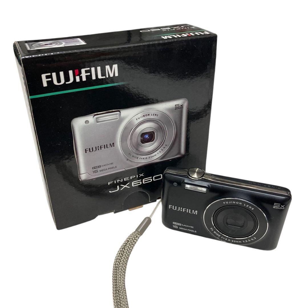 d*3様 O18846 FUJIFILM FINEPIX JX660 ブラック