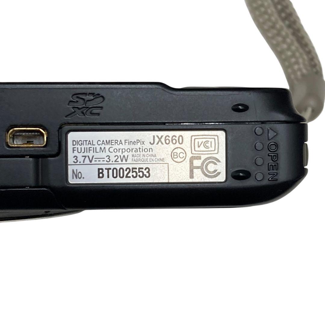 d*3様 O18846 FUJIFILM FINEPIX JX660 ブラック