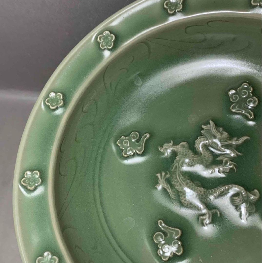 中国 青磁龍平鉢　f2250916 中国 青磁龍平鉢 f2250916 中国 青磁龍平鉢 f2250916 - メルカリ