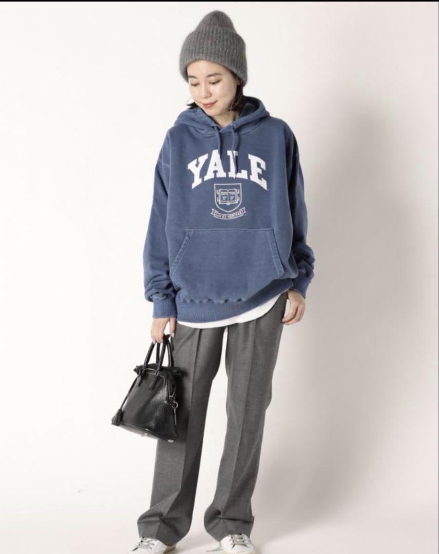 グッドグリーフ⭐︎Yale オーバーサイズ パーカー ブルー