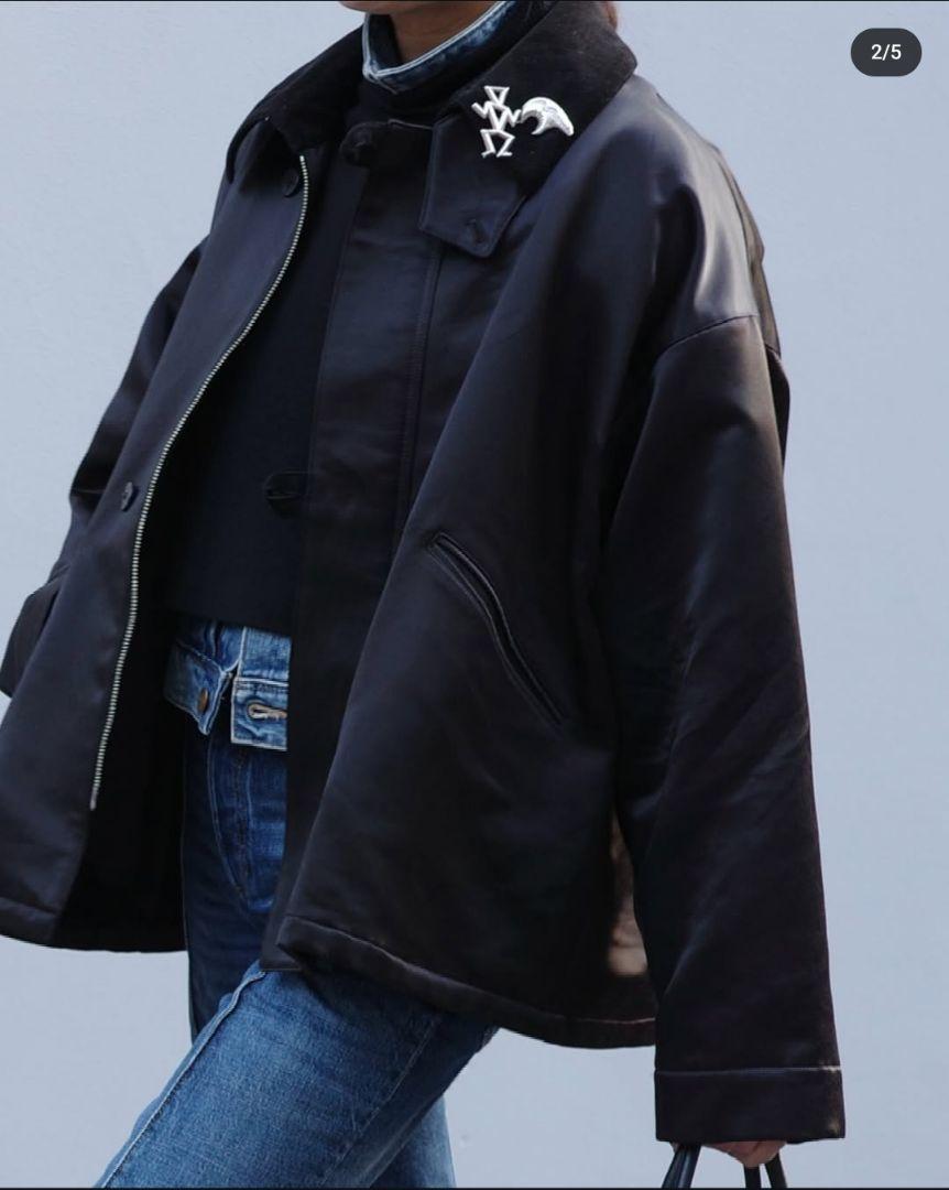 SHINO☆さま専用 As, Oversized Satin Blouson