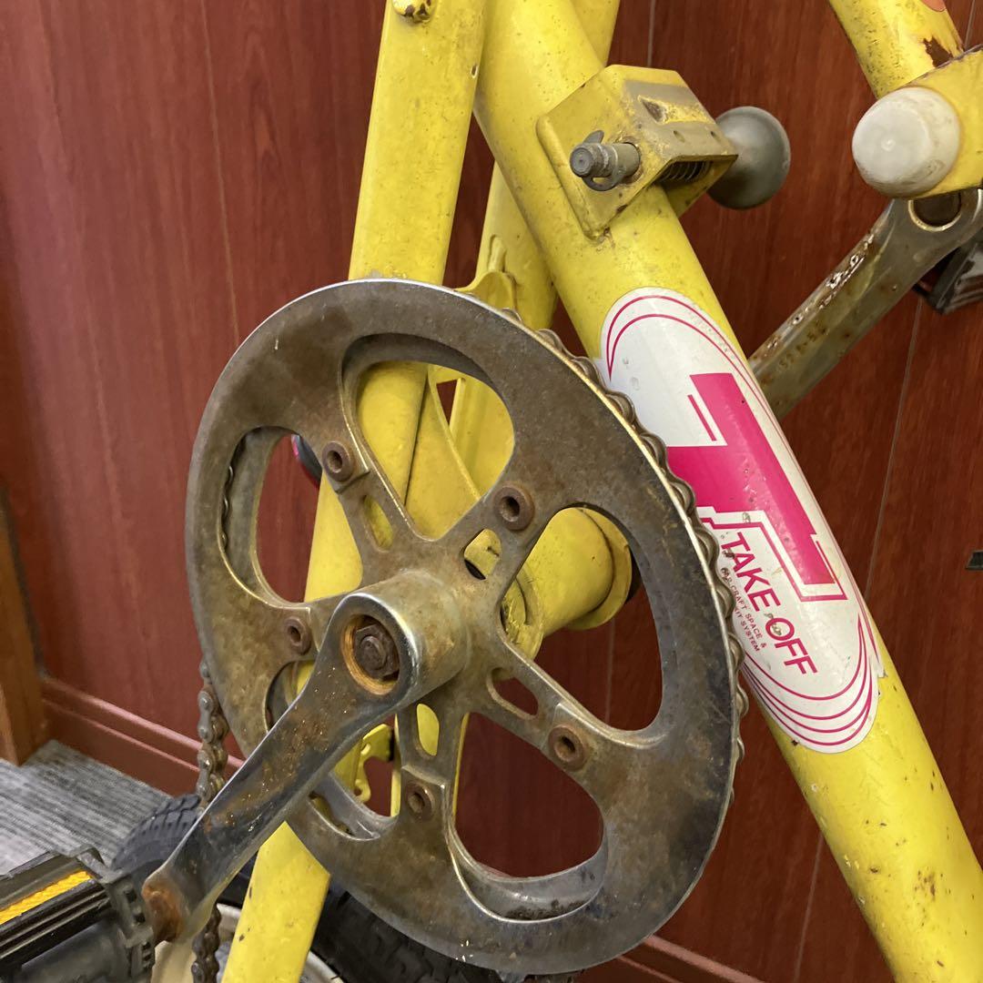 BRIDGESTONE 折りたたみ自転車 トランジットミニ　イエロー ブリヂストンサイクル名車紹介：軽さと走りの良さで人気だった