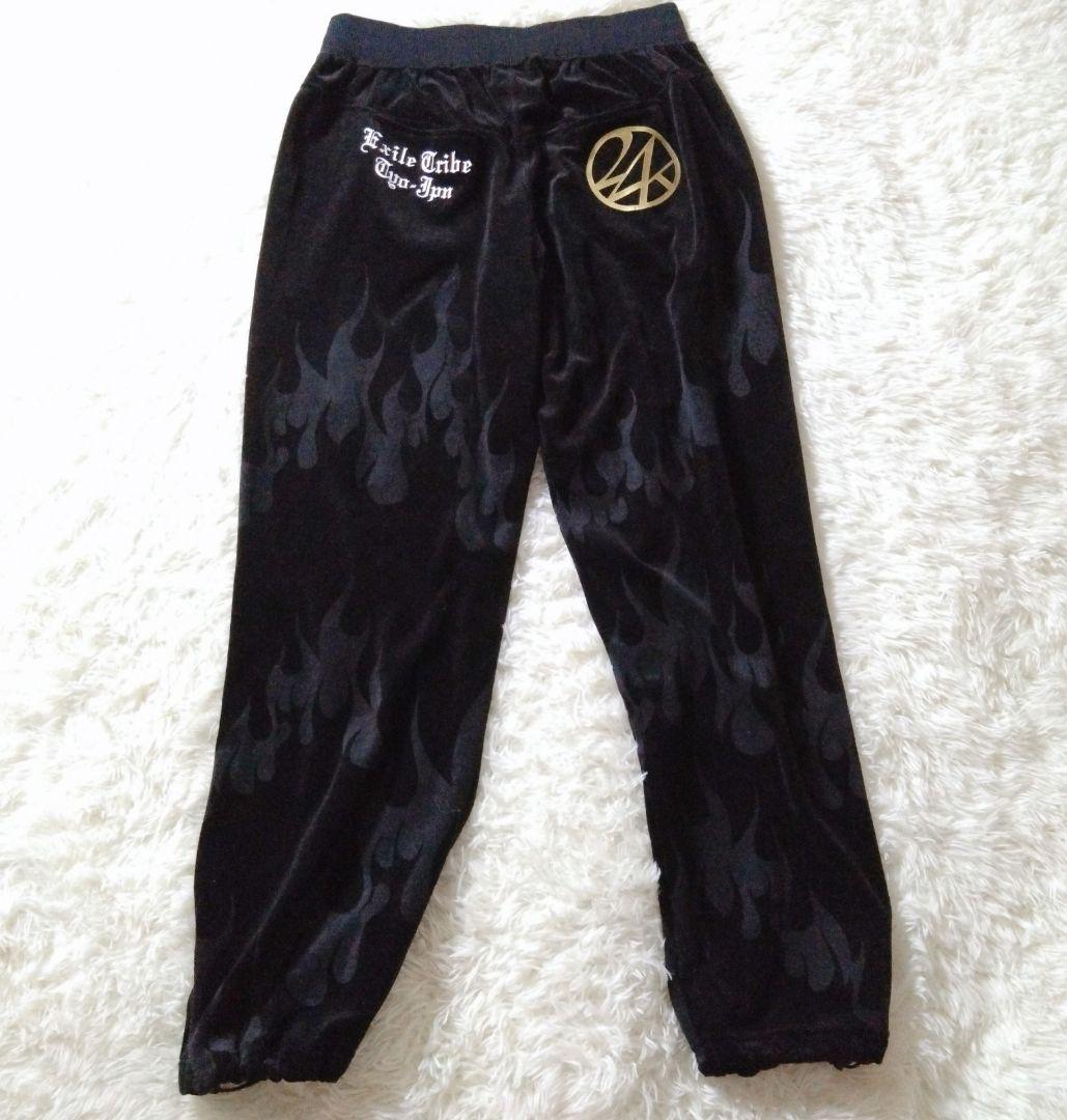 極美品 EXILE 2006 ファイヤーモデル セットアップ ベロア XL 黒 - メルカリ