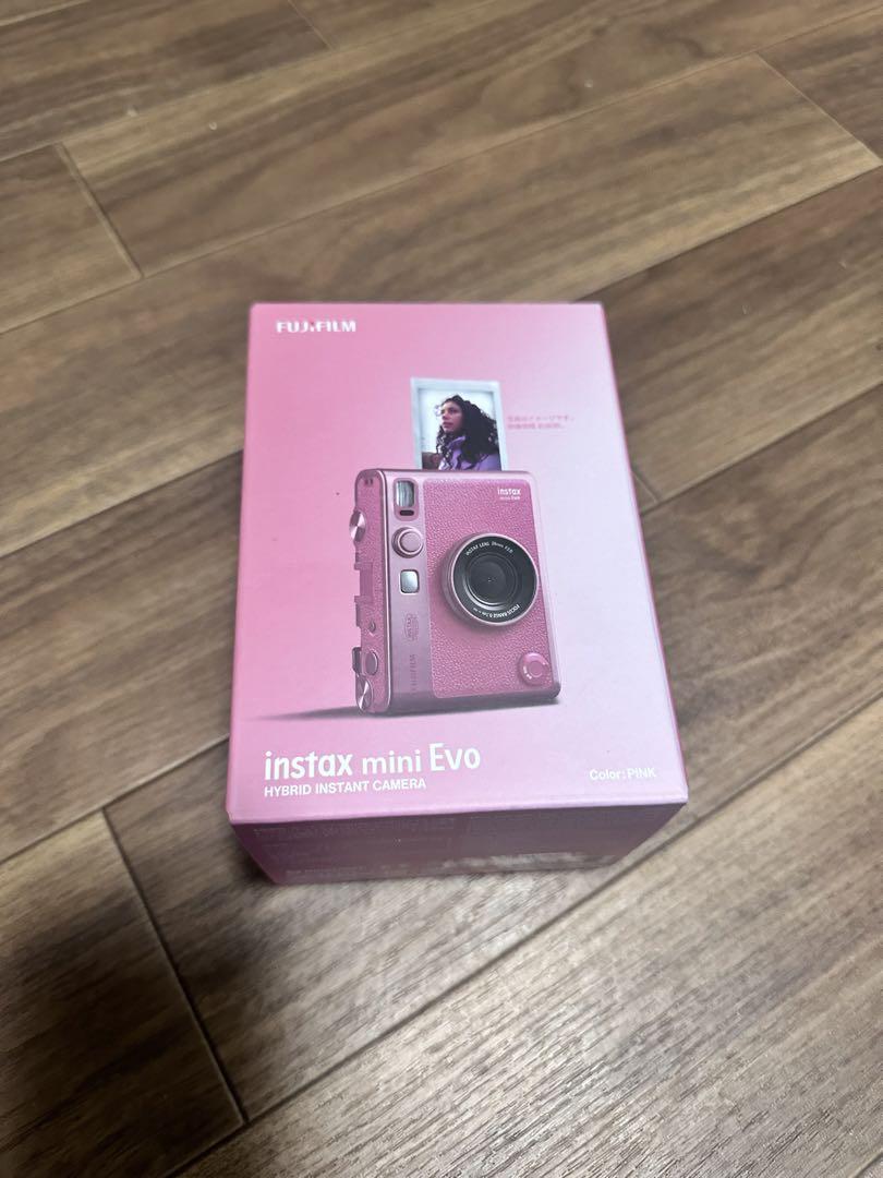 [新品未使用]富士フィルムINS MINI EVO PINK C
