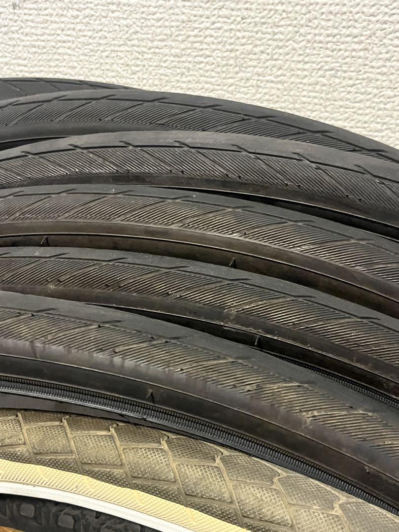 クロスバイククリンチャータイヤ 複数セット