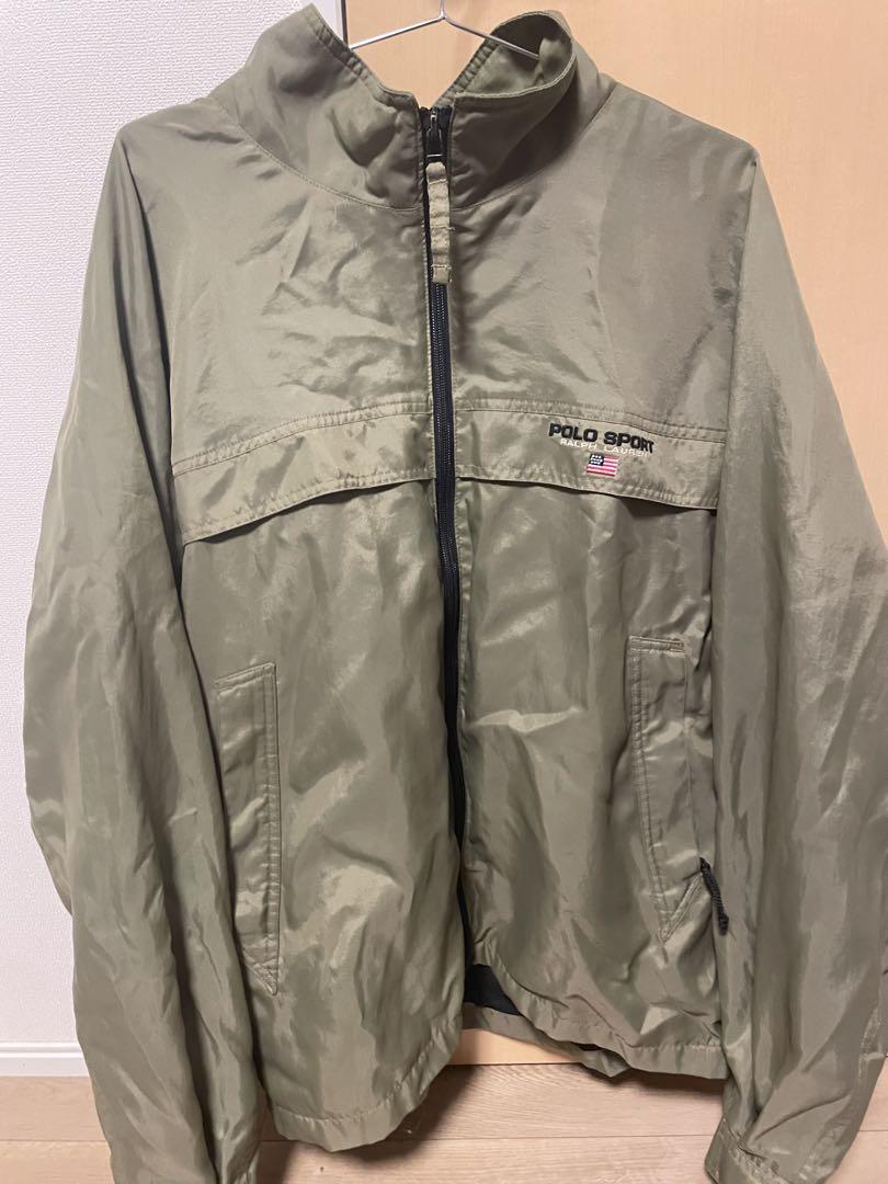 POLO SPORT SPORTS MAN ナイロンジャケット オリーブグリーン