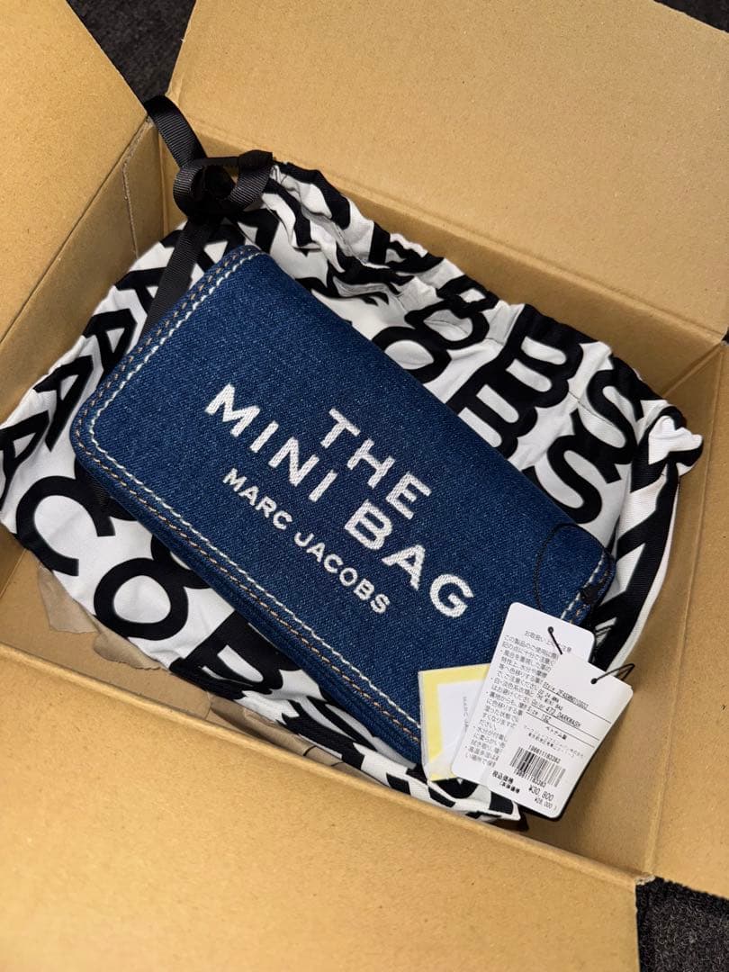 MARC JACOBS THE MINI BAG デニム
