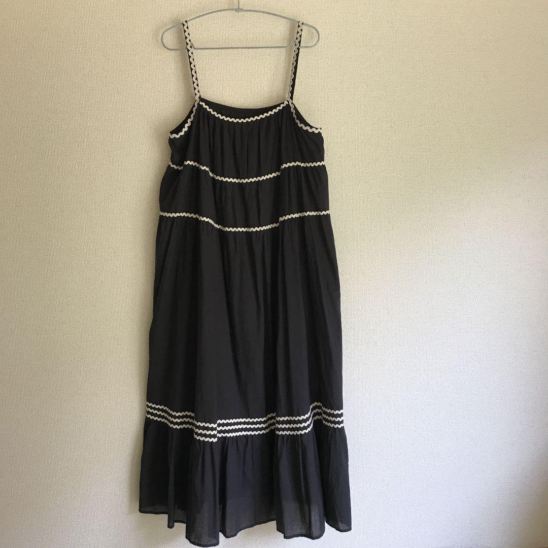 trepied × BEAMS BOY / テープ キャミソール ドレス