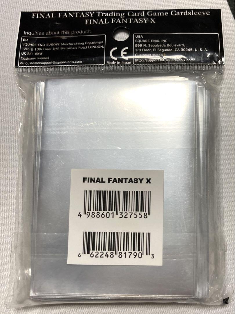 ファイナルファンタジー FF10 ティーダ ユウナ スリーブ 海外