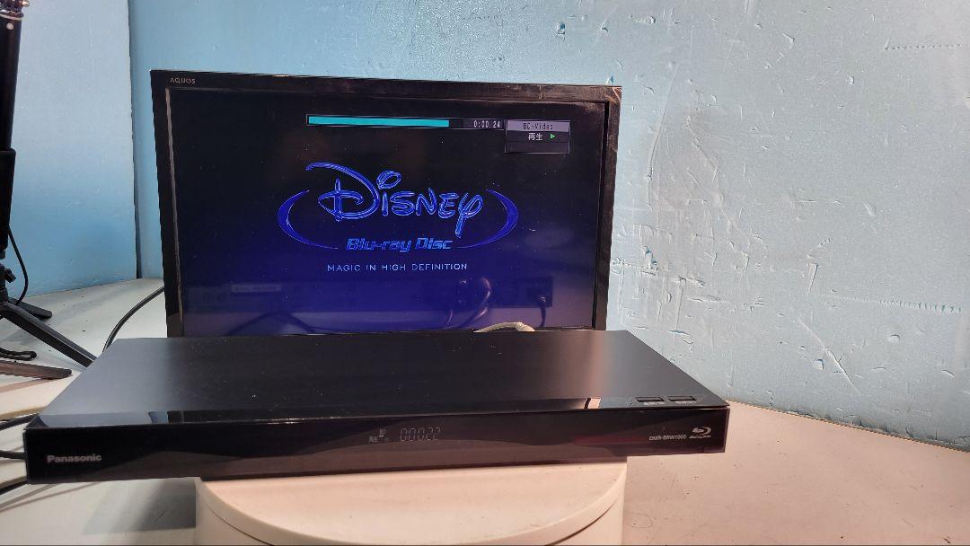 Panasonic DMR-BRW1060 2019年製中古ブルーレイレコーダー