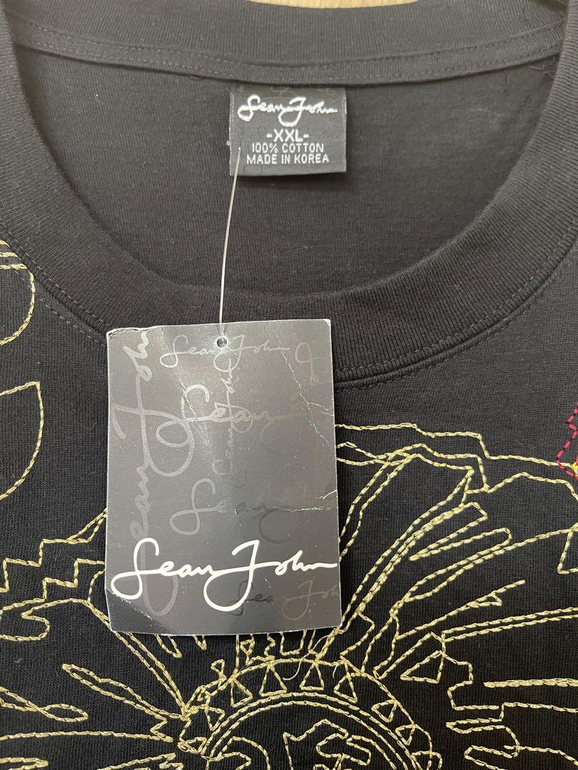 【未使用】  Sean John ショーンジョン 半袖 Tシャツ 2XL 刺繍
