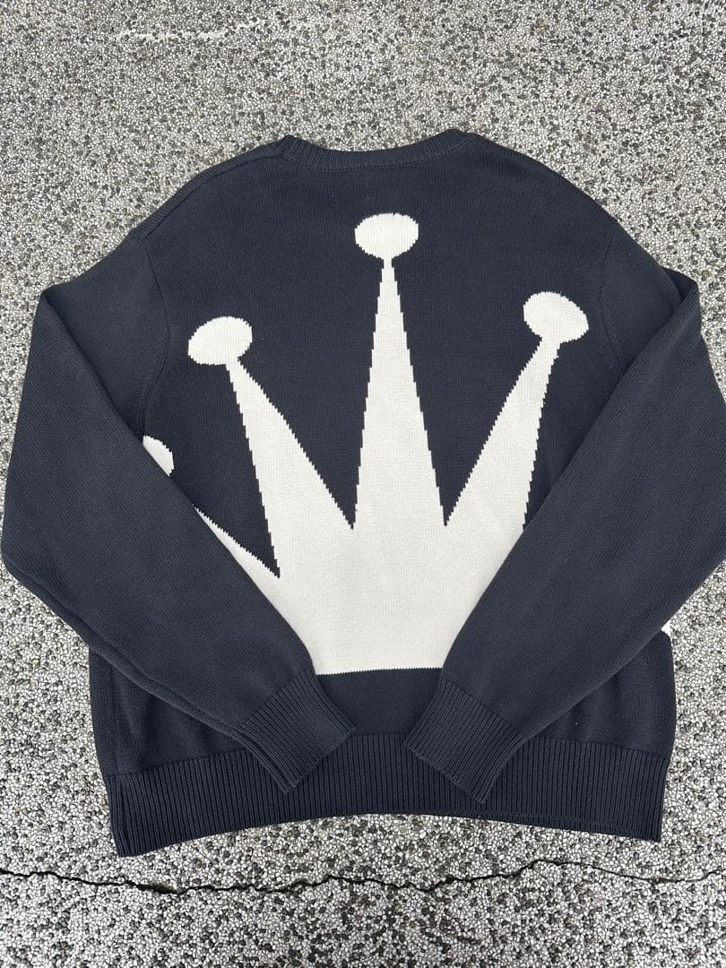 stussy クラウン　ニット