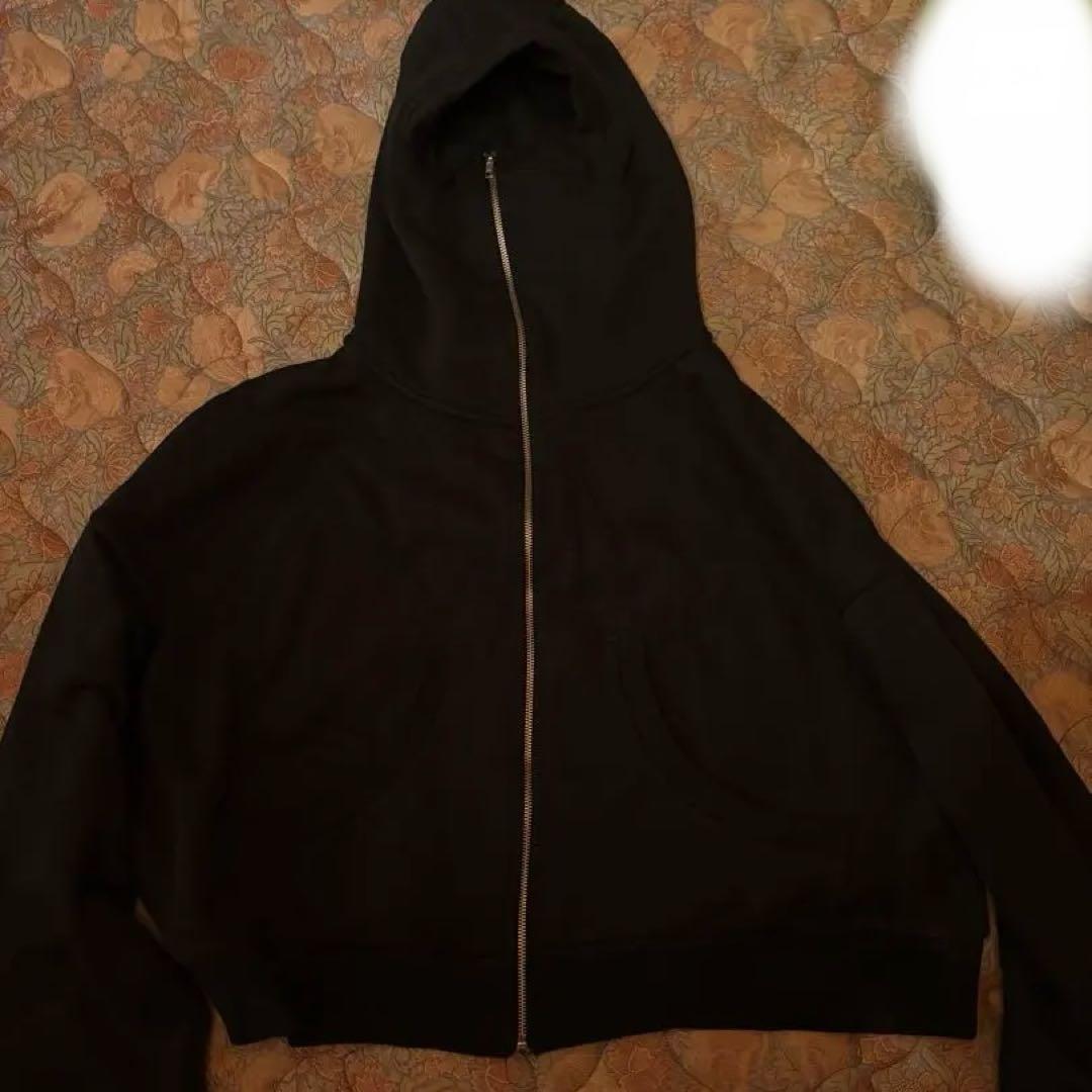 ENTIRE STUDIOS FULL ZIP BLACK - トップス新着