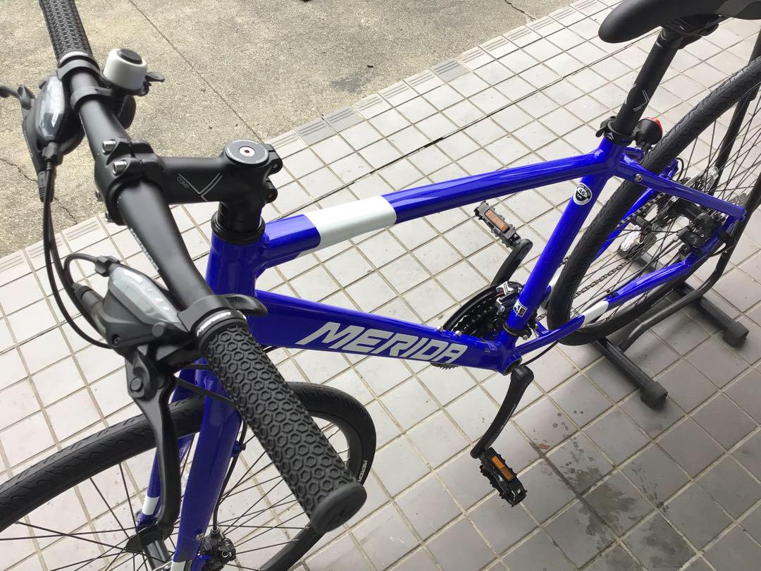 【新車】MERIDA(メリダ)クロスバイク・クロスウェイ青