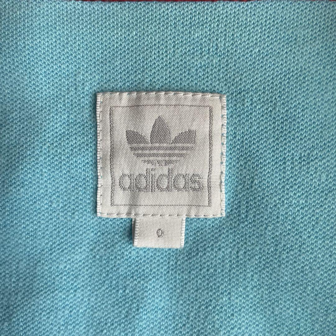 【90s希少✨】adidas アディダス トラックジャケット ジャージ 青×赤