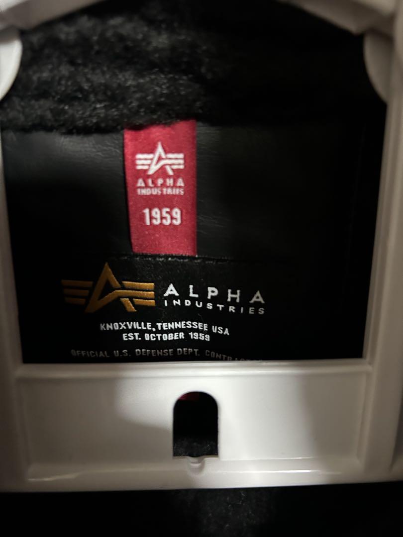 定価23980円　ALPHA ブラックレザーライダースジャケット