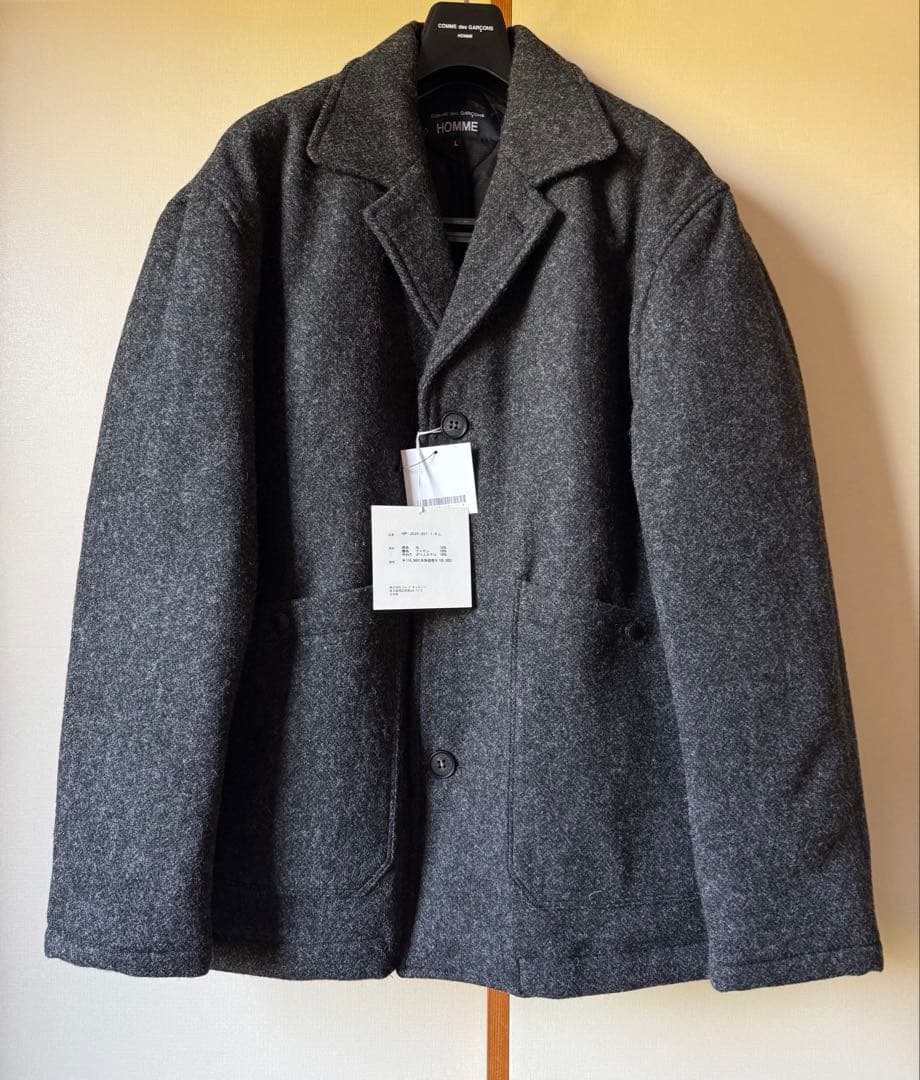 コムデギャルソンオム WOOL TWEED JACKET L コムデギャルソンオム WOOL TWEED JACKET L