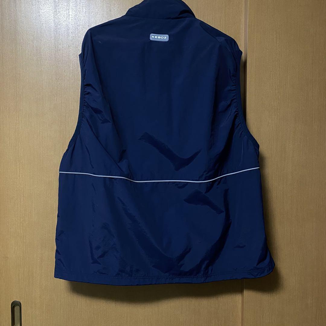 KEBOZ NYLON ベスト 紺 ネイビー Mサイズ ストリート系