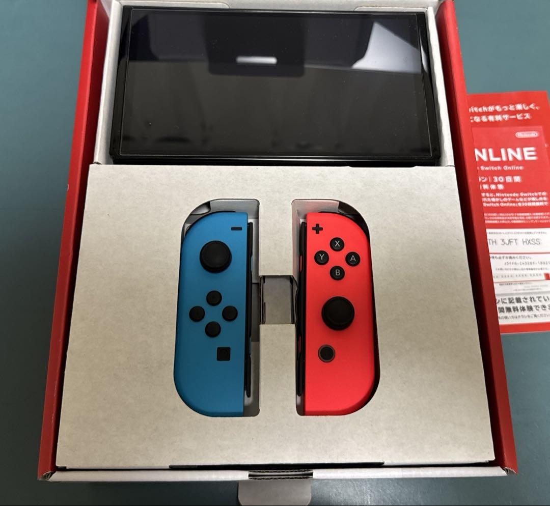 【美品】　Nintendo Switch 本体 (有機ELモデル)