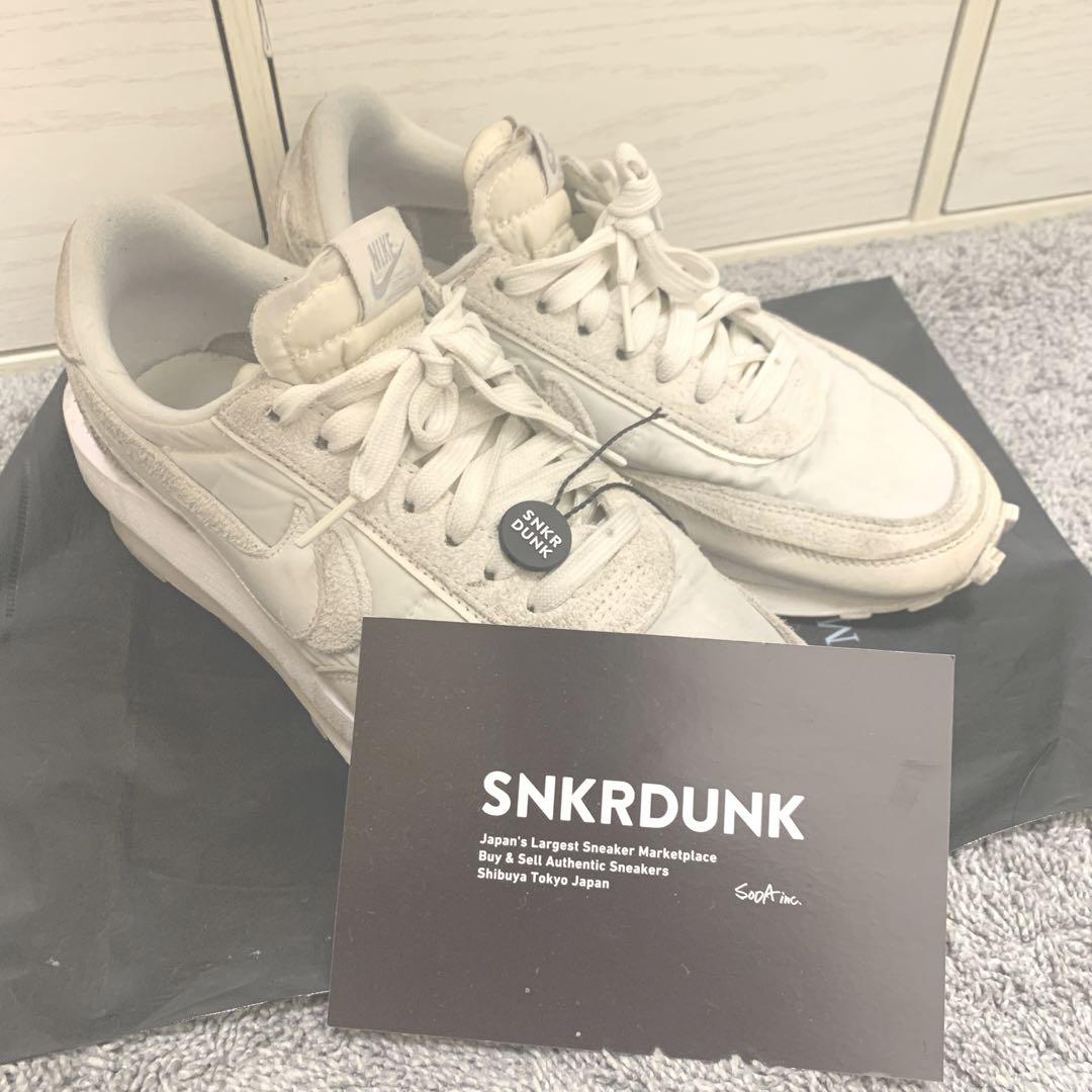 目玉 NIKE Sacai triple white 付属品、箱無し - www