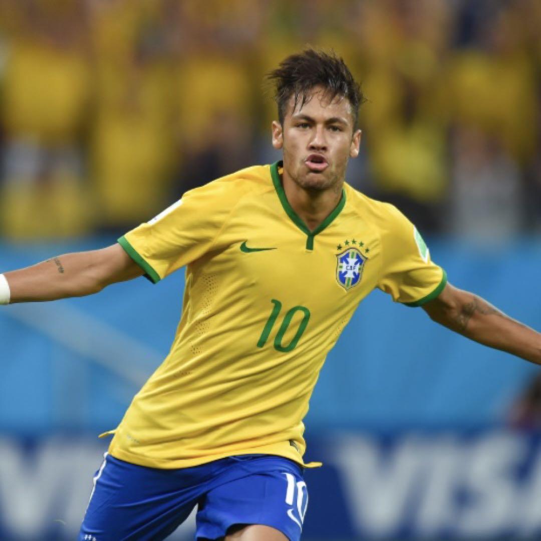 律玖 レア 2014w杯ブラジル代表ゲームシャツ authenticCBF