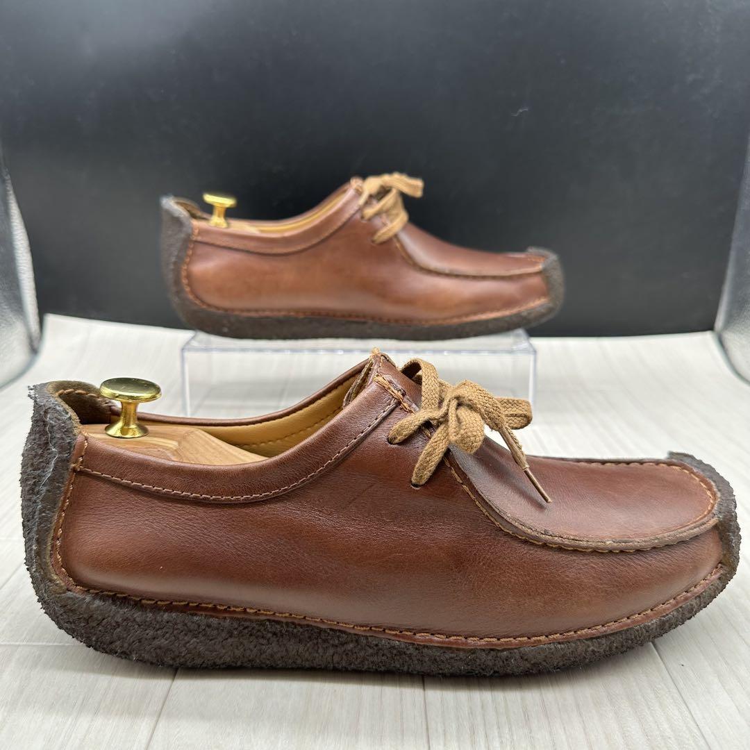 【美品】クラークス Clarks ORIGINALS ナタリー ハラコ CLARKSORIGINALS】クラークス ワラビー ナタリー UK7.5 - メルカリ