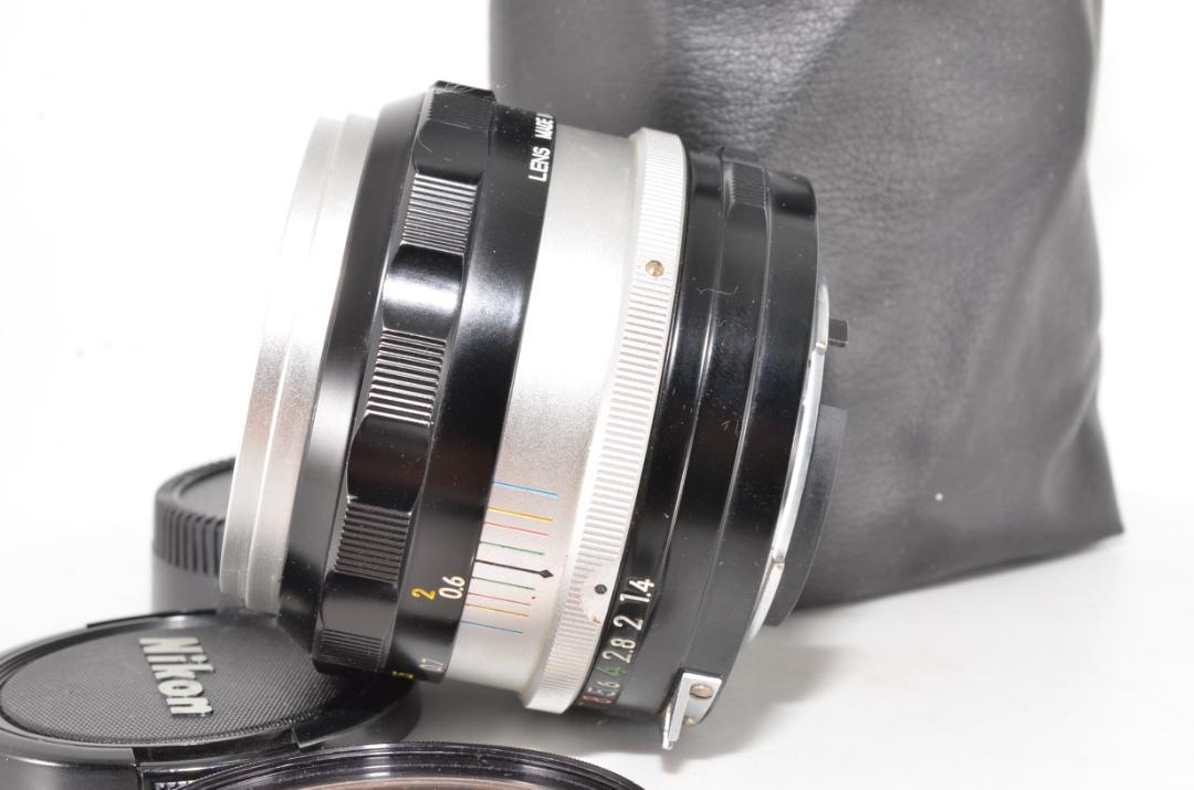 100%新品 ニコン Auto 50mm f1.4 2109 C7lnx-m45302500718 Nikon Nikkor‐S 限定SALE品質保証