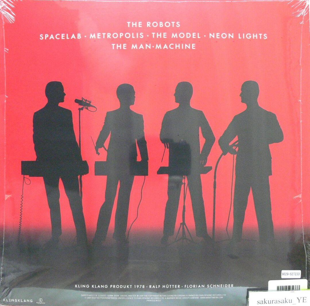 未使用品アナログレコードLP　KRAFTWERK　THE MAN MACHINE