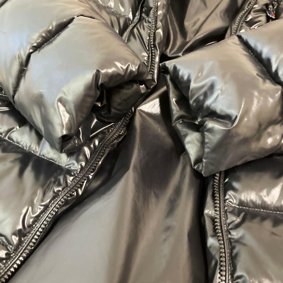 MONCLER ブラック ロングコート MONCLER ブラック ロングコート