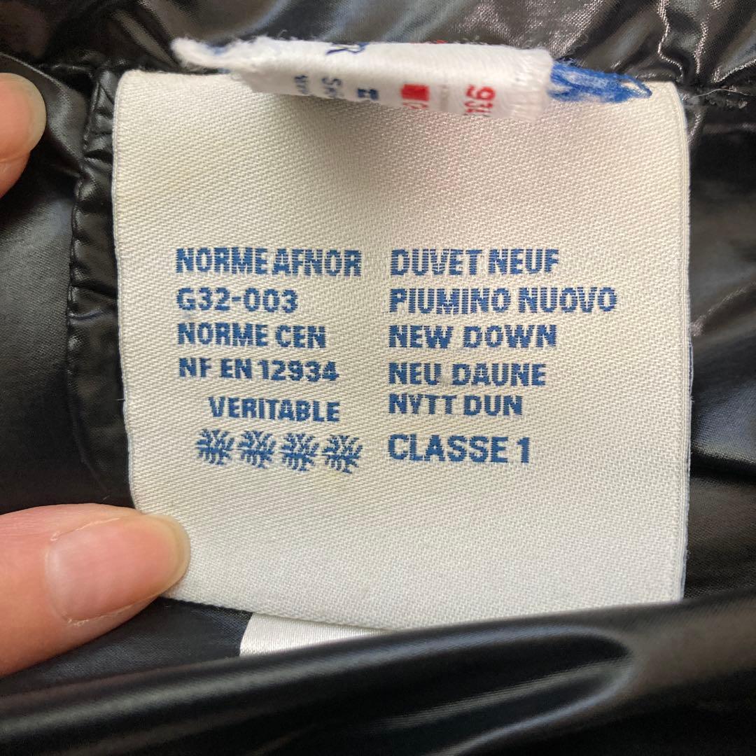 MONCLER ブラック ロングコート MONCLER ブラック ロングコート