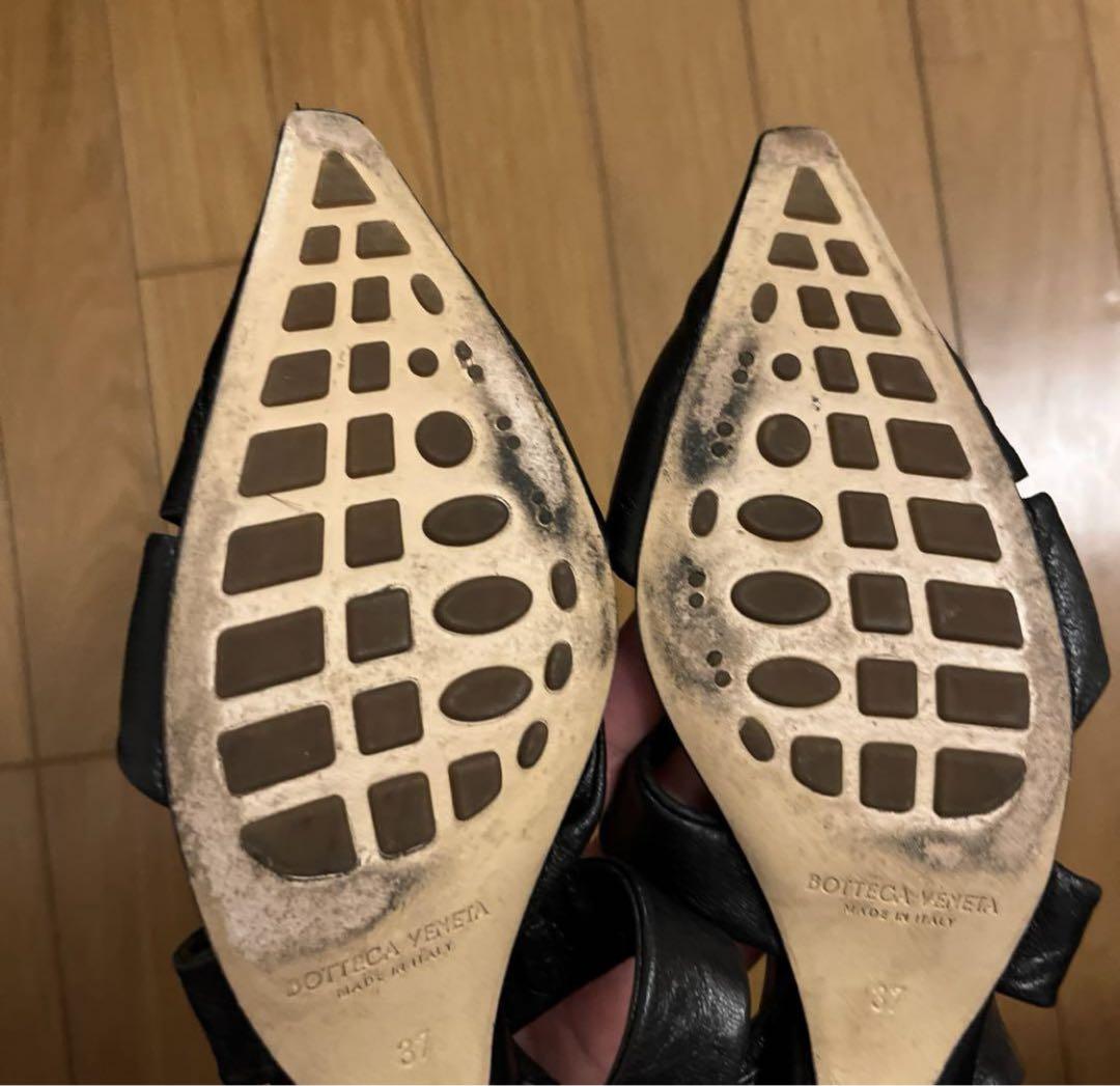 BV ポイント スリングバック サンダル バックストラップ パンプス