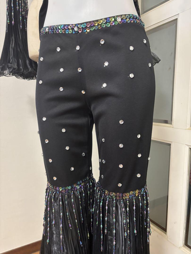 ベリーダンス☆衣装 レッスン着 練習着 フレア パンツ グッズ