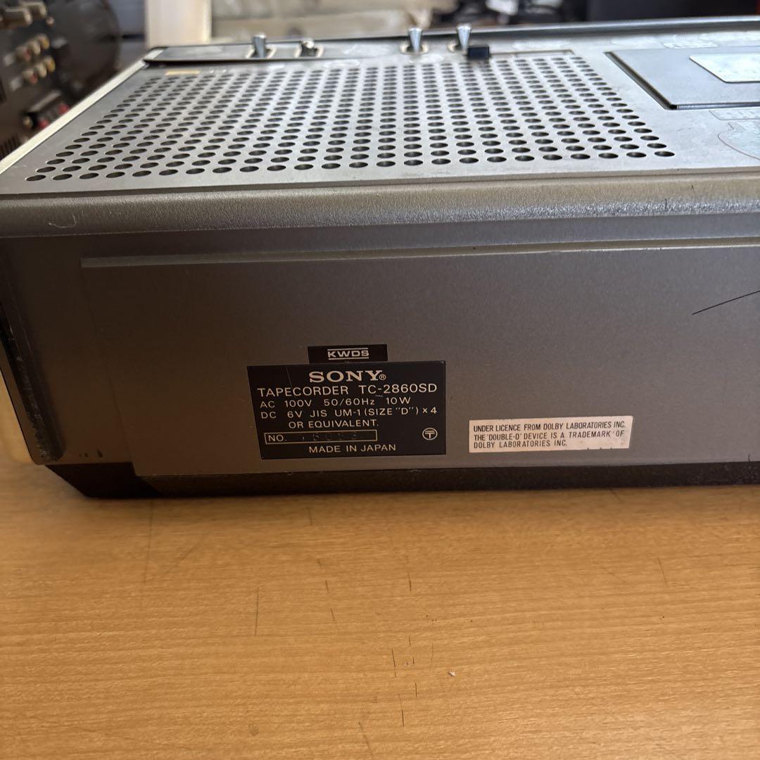 SONY TC-2860SD ジャンク品