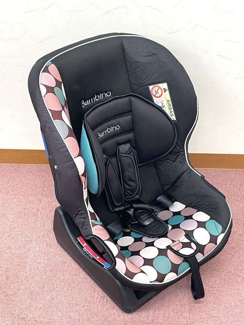 日本育児 Bambino チャイルドシート バンビーノ シートベルト固定 幌付き