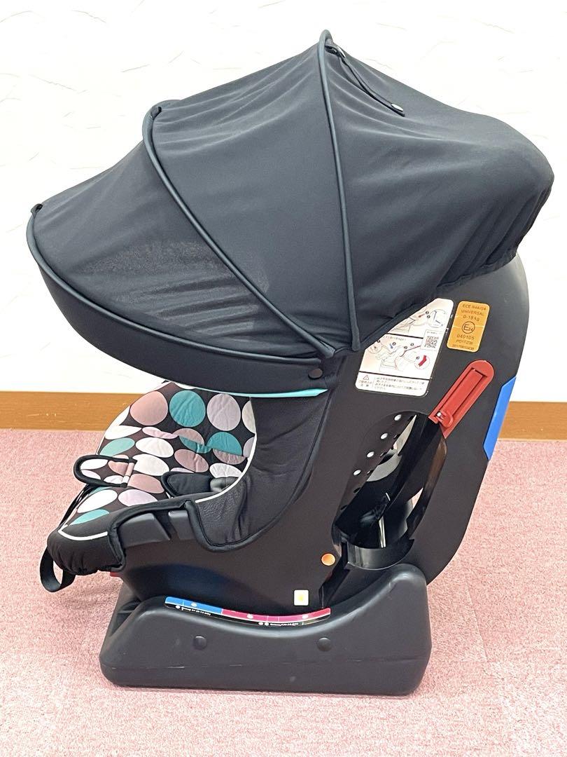 日本育児 Bambino チャイルドシート バンビーノ シートベルト固定 幌付き