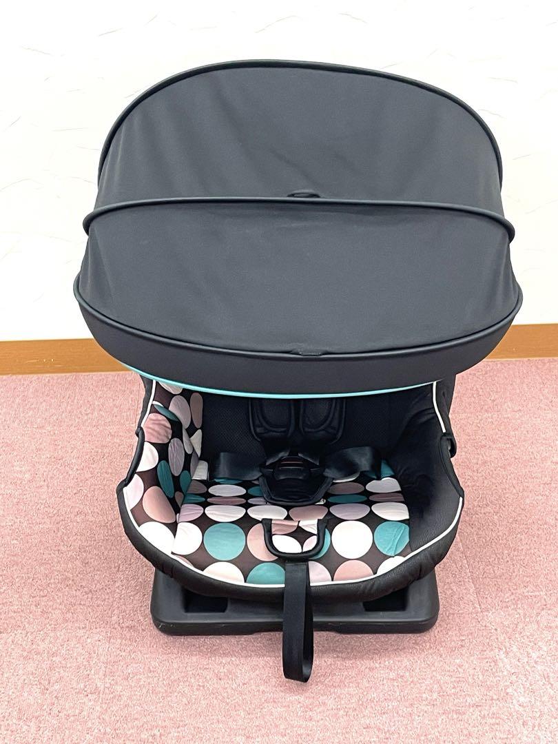 日本育児 Bambino チャイルドシート バンビーノ シートベルト固定 幌付き