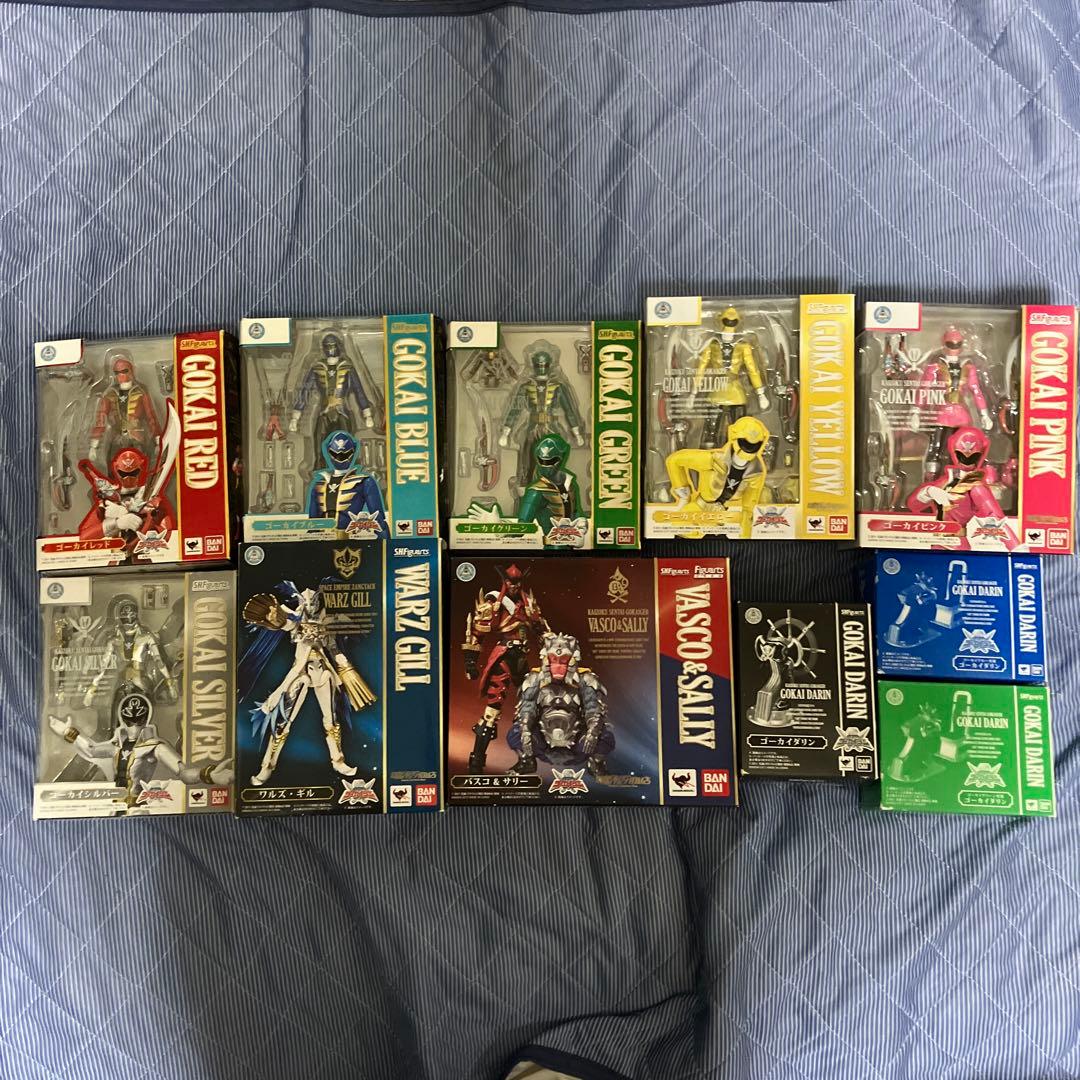 SHFiguarts フィギュアーツ 海賊戦隊ゴーカイジャー セットS.H.Figuarts