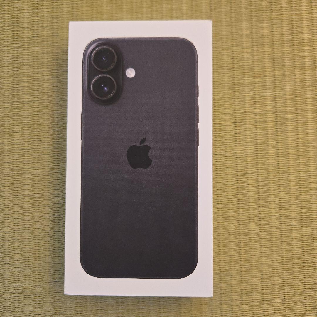 Apple iPhone 16 ブラック 本体