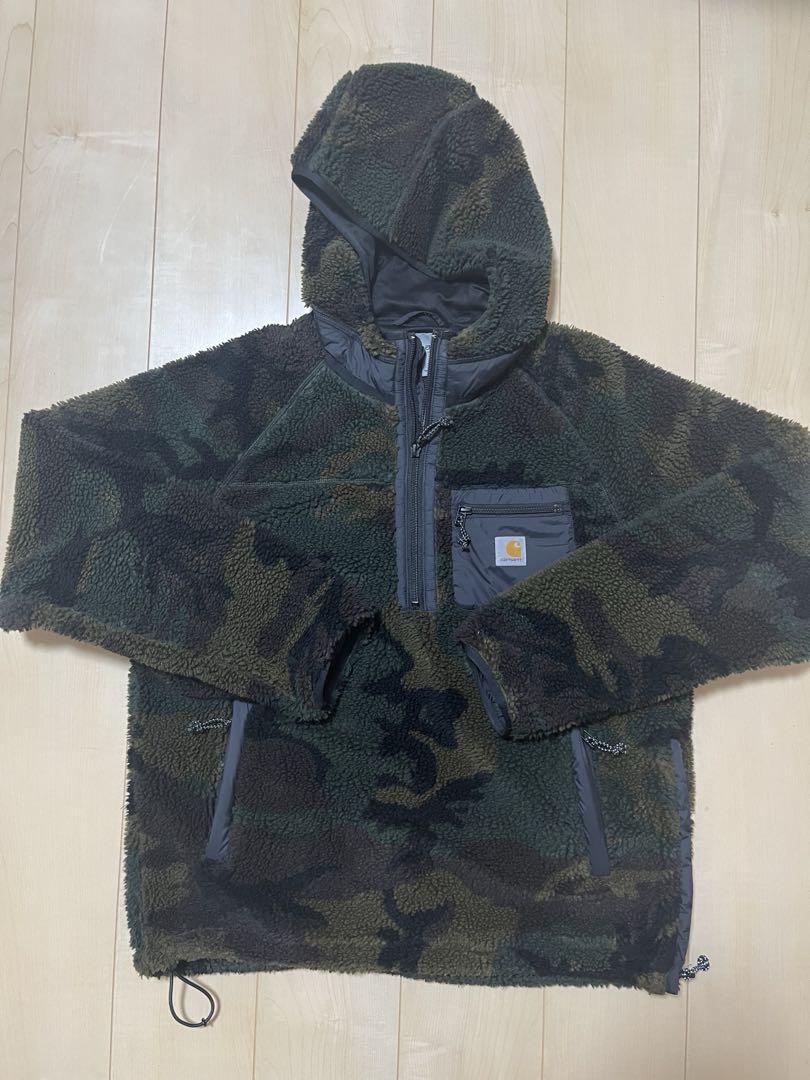 carhartt ボアフリース　ハーフジップ