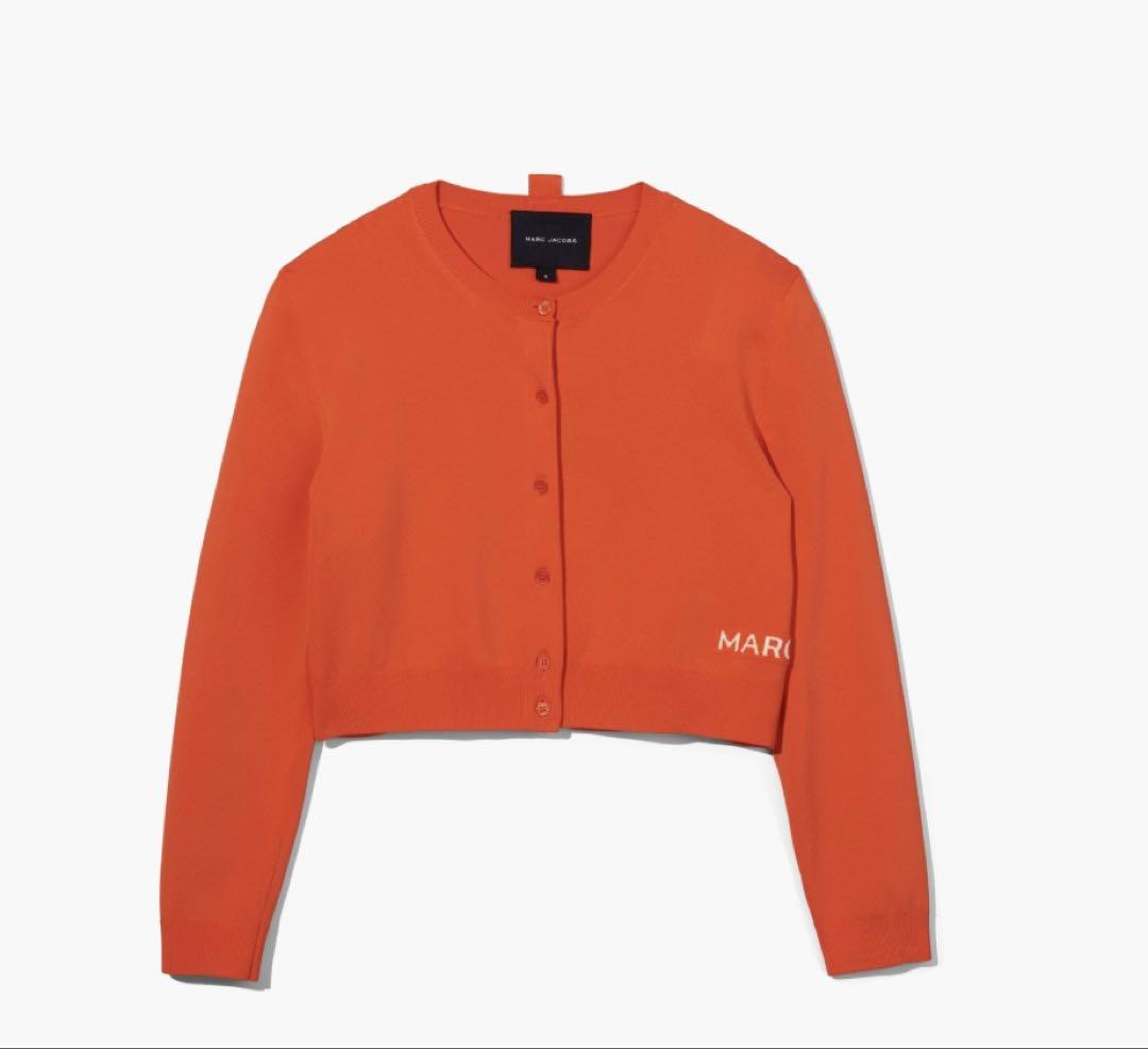 MARC JACOBS オレンジ THE Cropped Cardigan